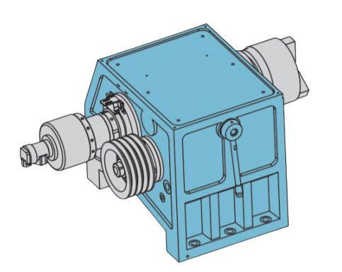 Spindle of HCK5037F Light Duty Lathe Machine