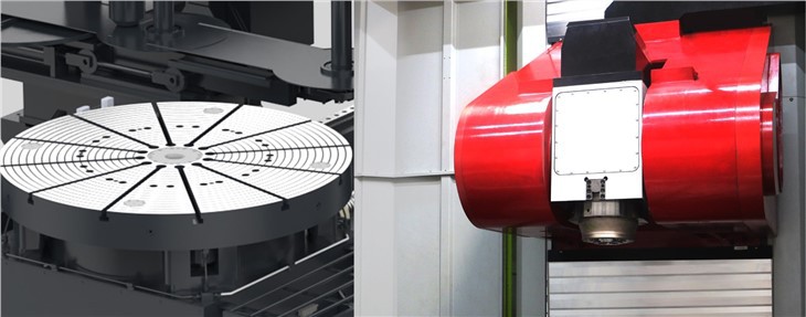 HMU140P Five-axis CNC Horizontal Machining Center
